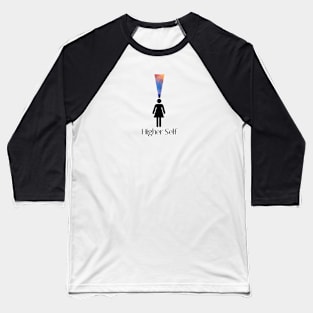 Higher Self Female Baseball T-Shirt